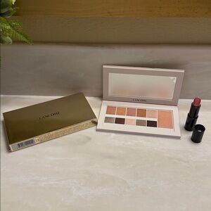 Lancôme Holiday 2023 Eye/Face Palette with Bonus Lipstick in Pink To The Club